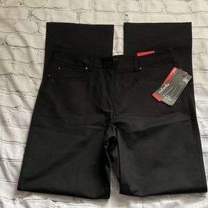 NWT Rafaella Ergofit Black Trousers Size 8 Great for Work.